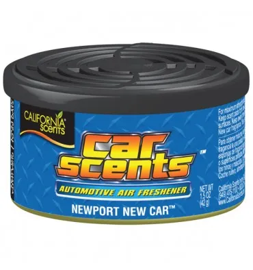 4x California Car Scents Duftdose - Starker Auto-Lufterfrischer, Sorte Wählbar (4 Stück Set)