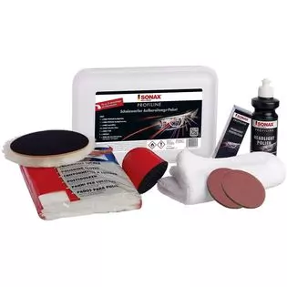 Sonax Profiline Scheinwerfer Aufbereitungs Kit