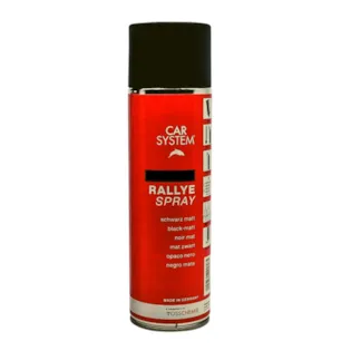 Car System Rallye Spray matt schwarz 400ml
