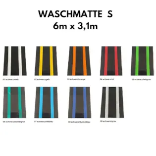 Carshine Waschmatte schwarz S 6m x 3,1m Carshine Waschmatte schwarz S 6m x 3,1m