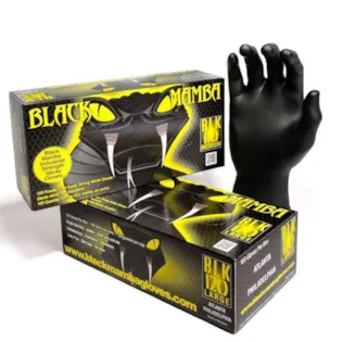Black Mamba High End Arbeitshandschuhe Black Mamba Gr S.