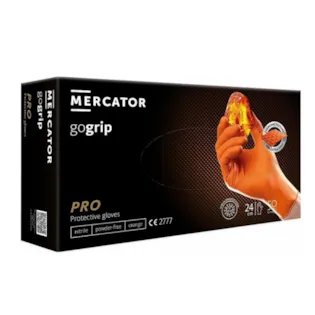 Carshine Mercator Nitrylhandschuhe 50Stk GoGrip Orange