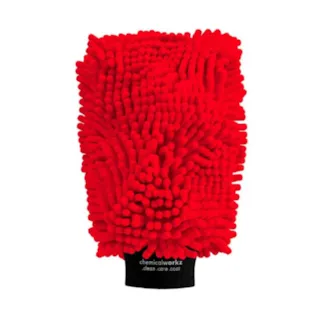 ChemicalWorkz Waschhandschuh Wash Mitt Chenille Red 