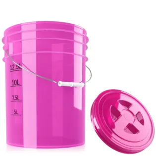 ChemicalWorkz Wascheimer Performance Buckets clear 5GAL mit Deckel purple