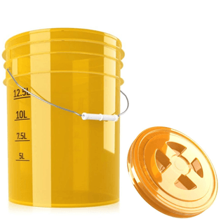 ChemicalWorkz Wascheimer Performance Buckets clear 5GAL mit Deckel gold