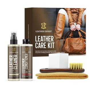 Leather Expert Reinigung & Pflege Set / Handbag Care Kit mini