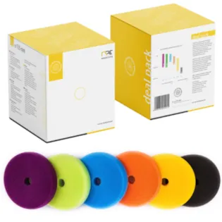 Carshine NAT Polierpadset Ø135mm DEAL PACK 6-Set Carshine NAT Polierpadset Ø135mm DEAL PACK 6-Set