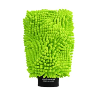ChemicalWorkz Waschhandschuh Wash Mitt Chenille Green