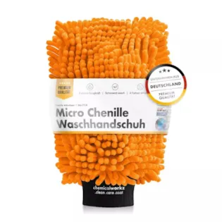 ChemicalWorkz Waschhandschuh Wash Mitt Chenille Orange