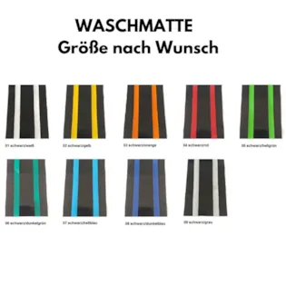 Carshine Waschmatte nach Wunsch