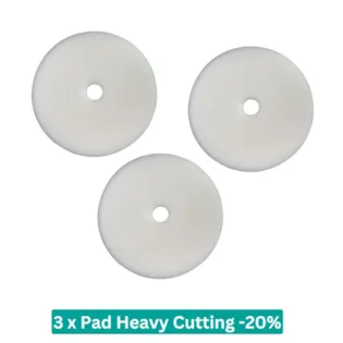 Carshine NAT Schleifpad Super Heavy Cutting 125mm 3 Stück