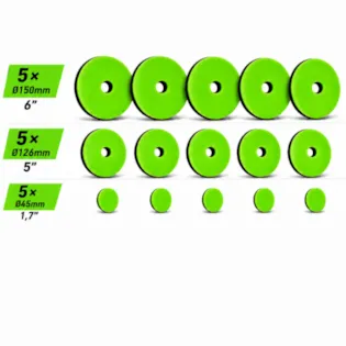 Koch Chemie Polish & Sealing Foam Pad 5 SET *NEU Koch Chemie Polish & Sealing Foam Pad 5 SET *NEU