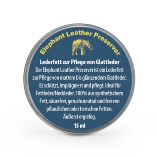 COLOURLOCK Lederfett für Glattleder & Fettleder Elephant Leather Preserver 15ml COLOURLOCK Lederfett für Glattleder & Fettleder Elephant Leather Preserver 15ml