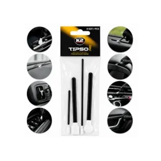 K2 Tipso Pflegetupfer Detailing Swabs 4-Set
