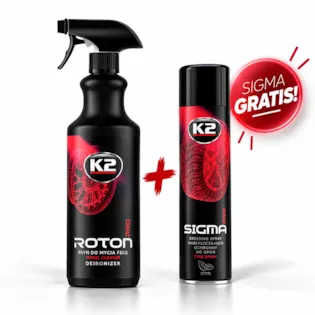 K2 Wheel & Tire Duo – ROTON PRO 1L + SIGMA PRO 600ml Gratis