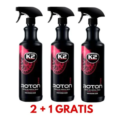 K2 PRO Felgenreiniger Roton 1L  2 + 1 GRATIS