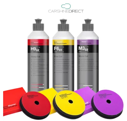 Koch Chemie Polierset 3 Polituren + 3 Pads