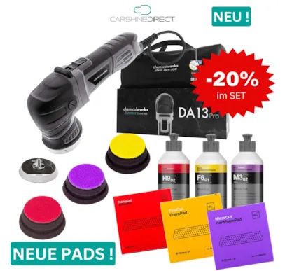 Carshine Polierset DA13 PRO MEGA SET *NEU
