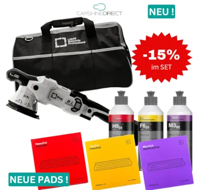 Carshine Polierset A4500 PRO MEGA SET *NEU