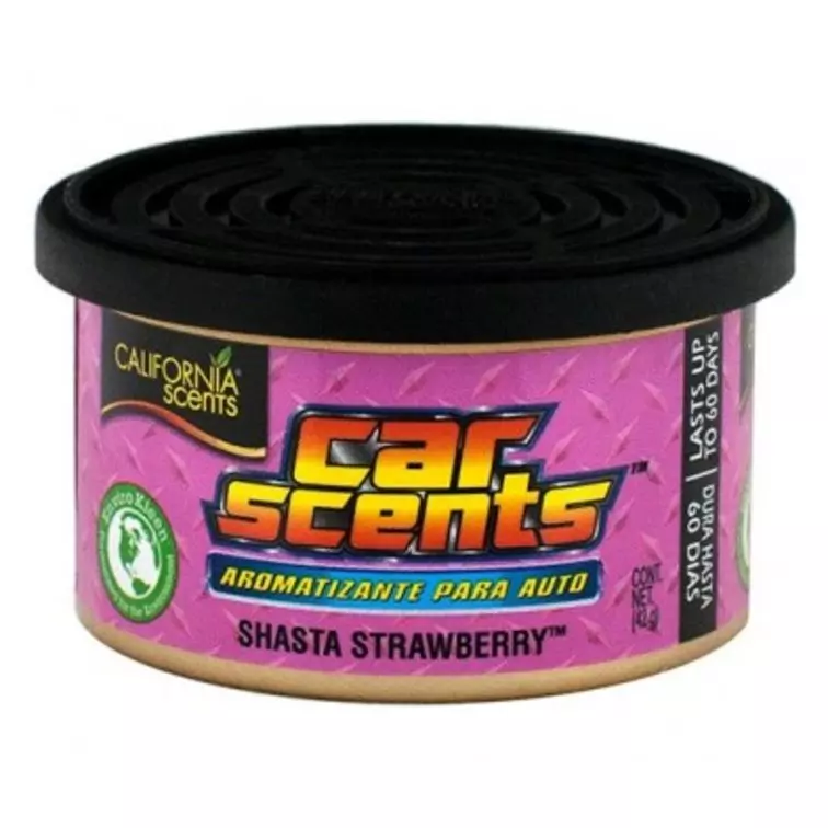 California Scents Duftdose Shasta Strawberry - Autopflege Shop carshine  direct