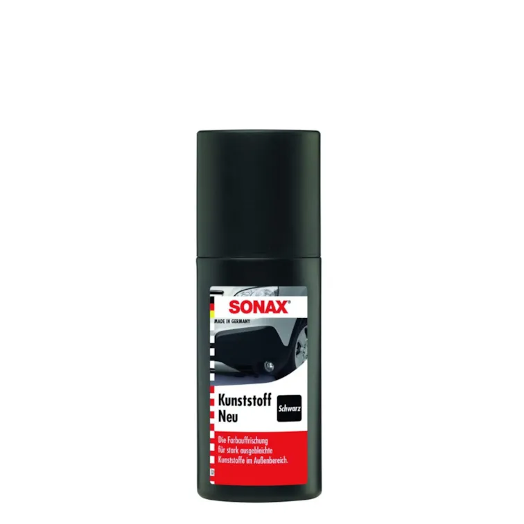 Sonax Farbauffrischung Kunststoff Neu Schwarz 100ml - Autopflege