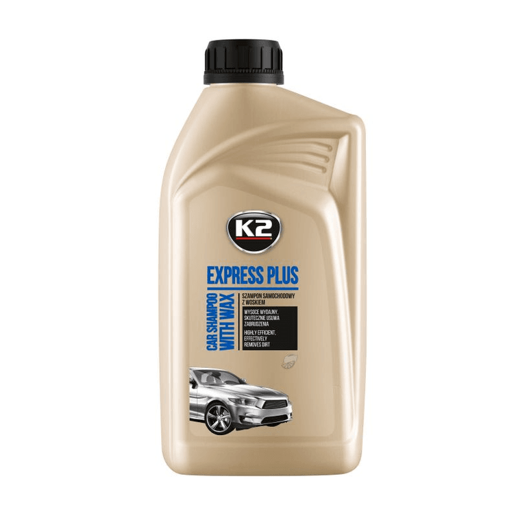 K2 Autoshampoo mit Wachs Express Plus 1L - Autopflege Shop carshine direct