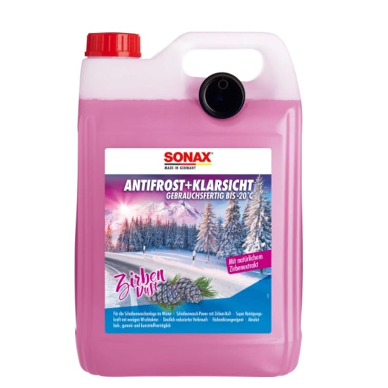 Sonax AntiFrost + KlarSicht bis -18°C Zirbe 5L - Autopflege Shop carshine  direct